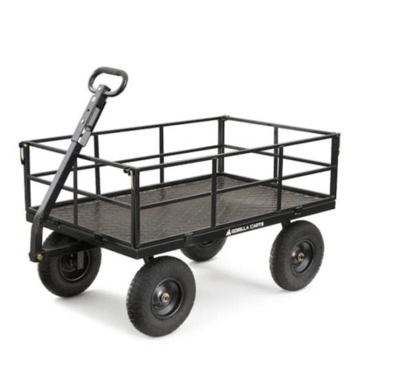Gorilla Carts Heavy-Duty Steel Utility Cart